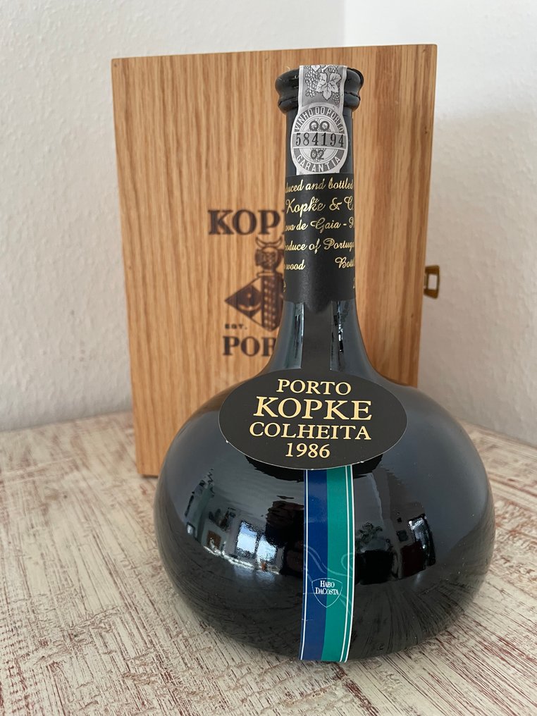 1986 Kopke - Colheita Port - Pullotettu 1999 -  Douro  - 1 Pullo (0.75L) #1.0