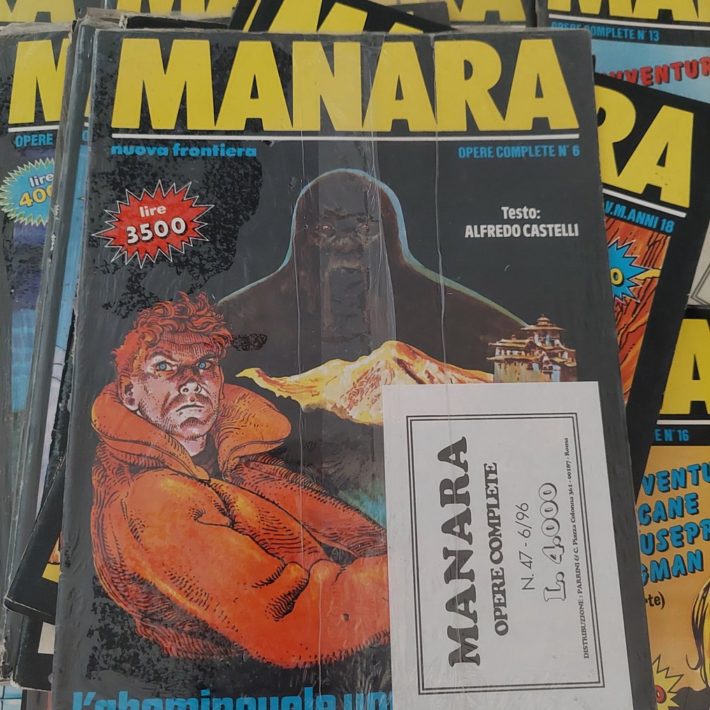 Manara - Manara Opere Complete - 16 Comic - 各種版本 - 1998/1998 #4.3