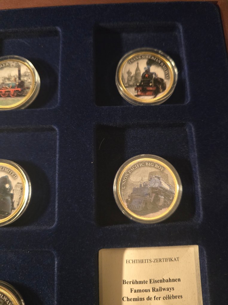 κόσμος. Medal Complete set van 8 stuks munten. Uitgegeven in 2020 (χωρίς τιμή ασφαλείας) #4.3