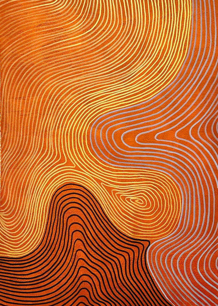 Lao Gonzalez - Desert Waves, XL, NO RESERVE #4.3