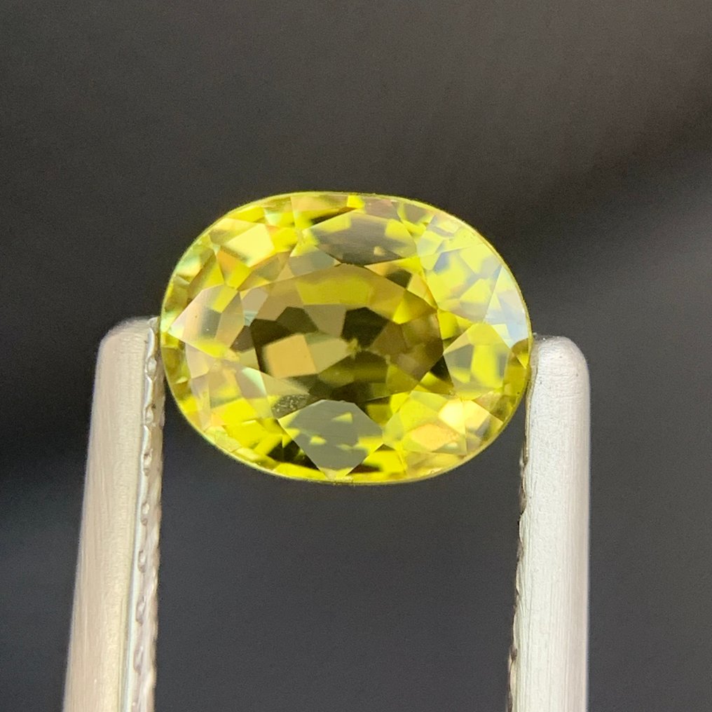 没有保留价 - 1 pcs  绿色, 黄色 金绿宝石  - 1.03 ct - 美国宝石研究院（GIA） - 天然金绿玉 #3.2