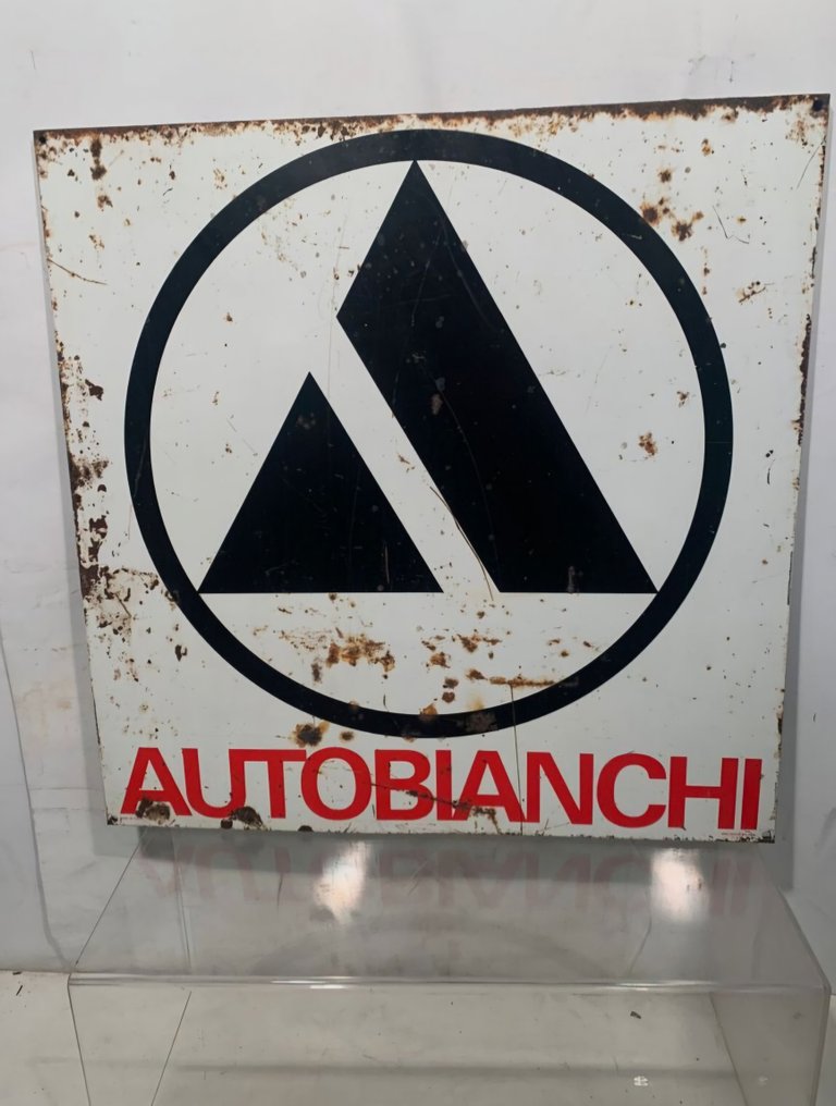 Autobianchi - AUTOBIANCHI - 標誌 - 金屬, 瑪瑙 #1.0