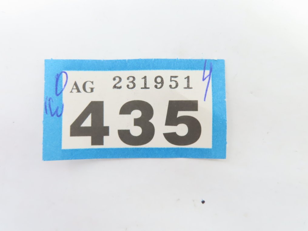 Märklin H0 - 2859 - Set de trenes (1) - Set de 5 BR 111 con 4 vagones de coloración experimental, con cinta de video. - DB #3.2