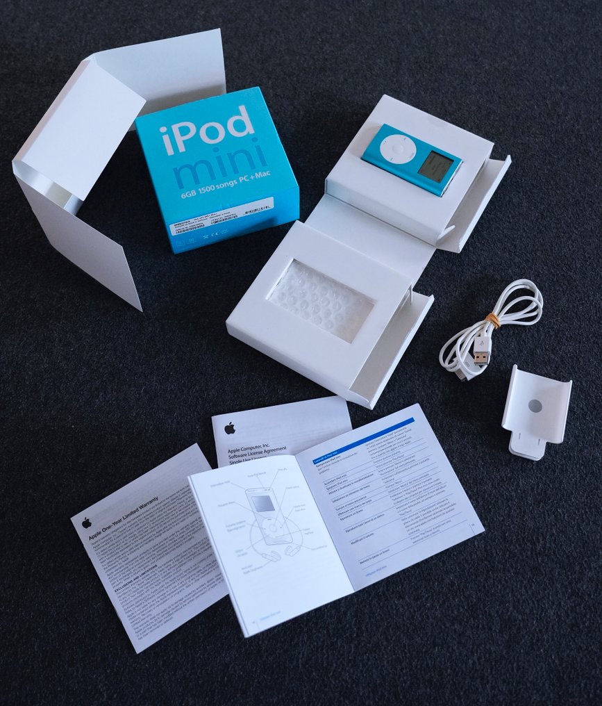 Apple iPod mini 6GB (Blue) — Collector’s Working Set - Ηλεκτρονικός υπολογιστής - Στην αρχική του συσκευασία #3.2