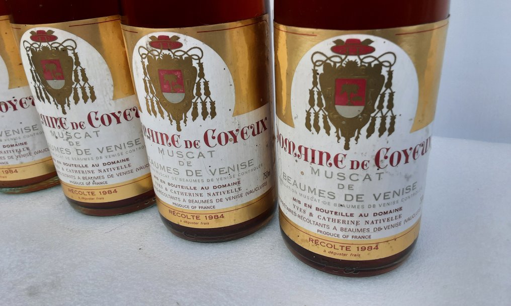1984 Domaine de Coyeux - Beaumes de Venise - 4 Pullot (0.7 L) #3.2