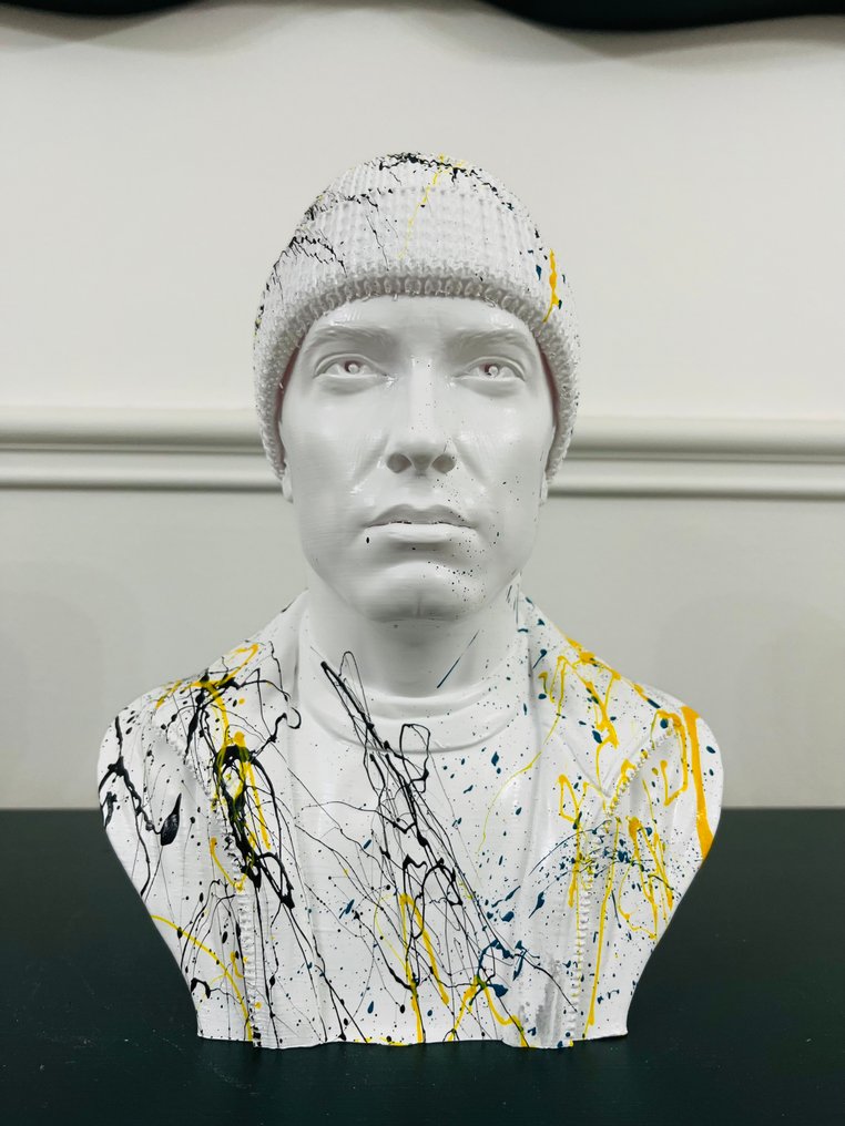 Bust by street artist Pythia - EMINEM - 義大利 #1.0