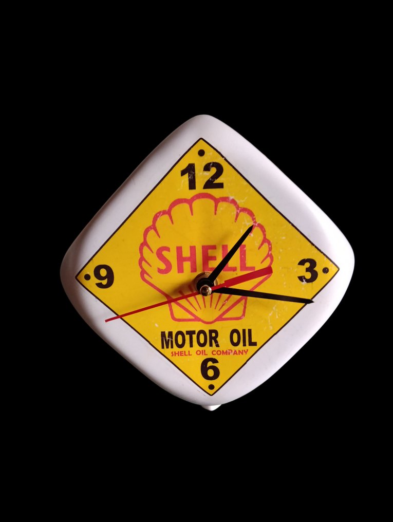 Clock -   Ceramic - 1970-1980 - Vintage pub clock #1.0