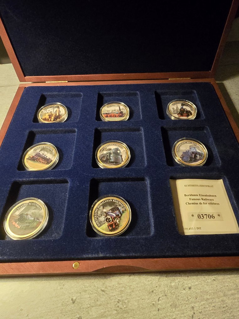 κόσμος. Medal Complete set van 8 stuks munten. Uitgegeven in 2020 (χωρίς τιμή ασφαλείας) #1.0