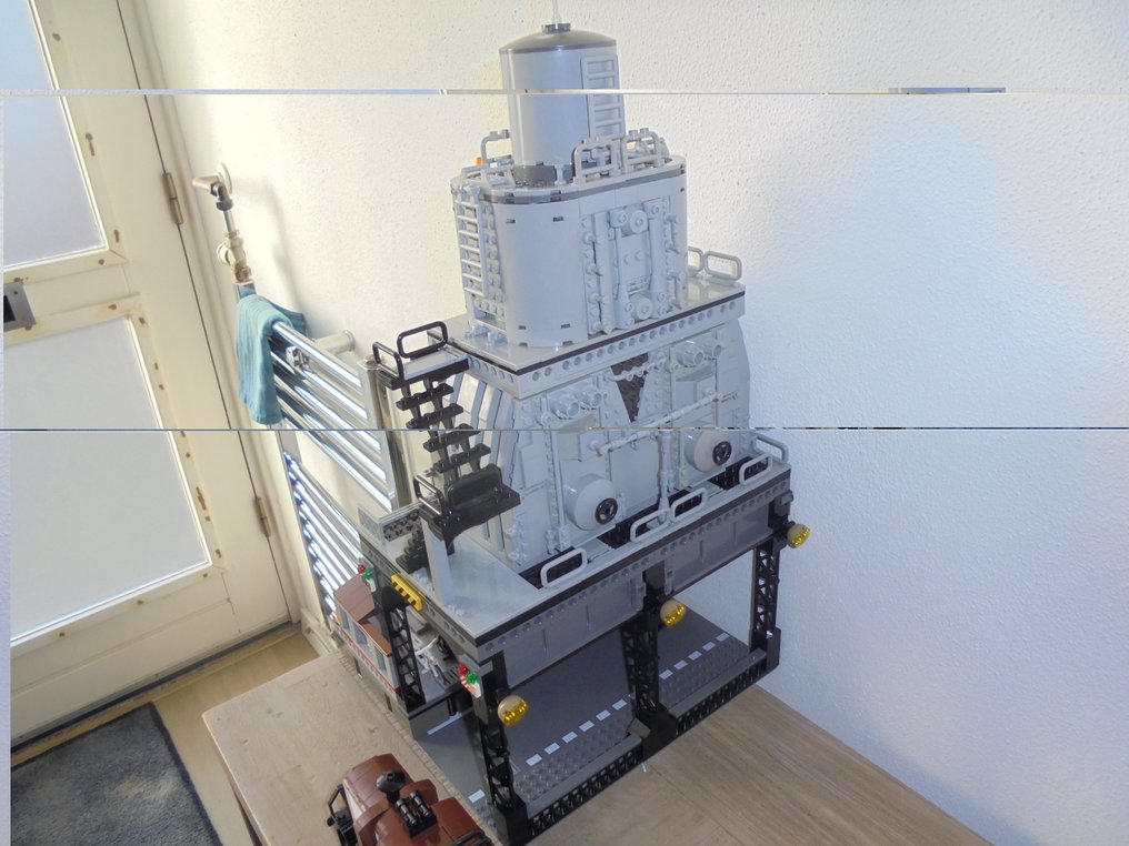 LEGO MOC （我自己的创作） - Octan Industry and Train. #4.3