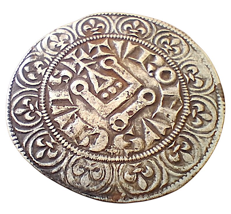 法国. 腓力四世  (1285-1314). Gros tournois  (没有保留价) #2.1