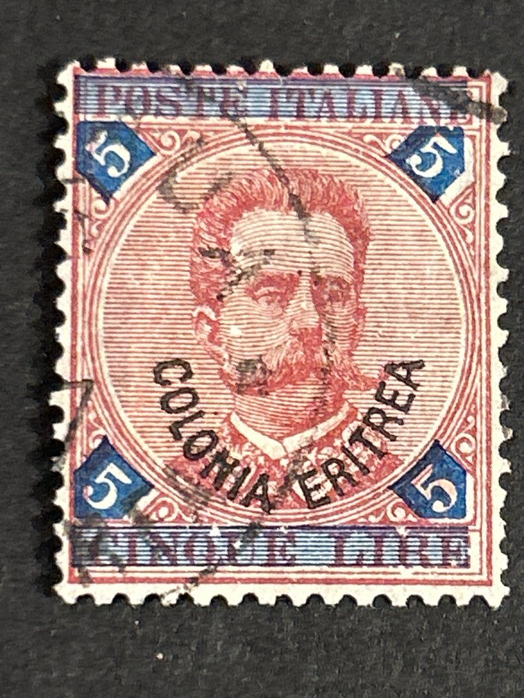 Ερυθραία 1893 - Πολύ όμορφο παράδειγμα CV2021· 800 €· Σπάνιο - Sassone 11 #1.0