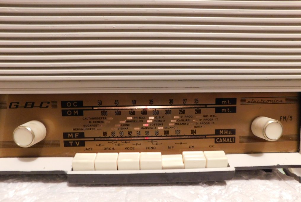 GBC - Brian FM/5 真空管收音機 #2.1