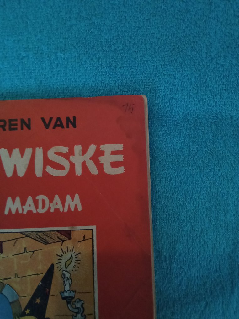 Suske en Wiske RV-6 - De zwarte madam (gerestaureerd) - 1 Album - Ensipainos - 1949 #2.1