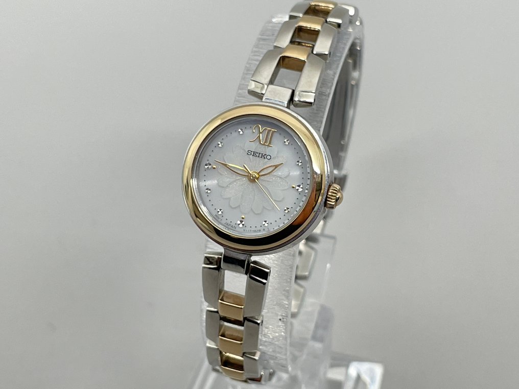 Seiko - Solar - χωρίς τιμή ασφαλείας - V117-0CT0 - Γυναίκες - 1990-1999  #2.1