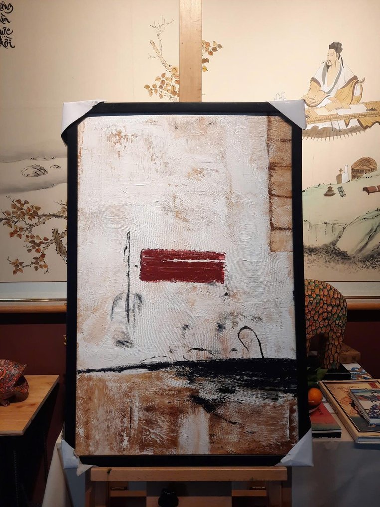 Nguyen Robert - Passage du Temps 70 X 45 cm #3.2