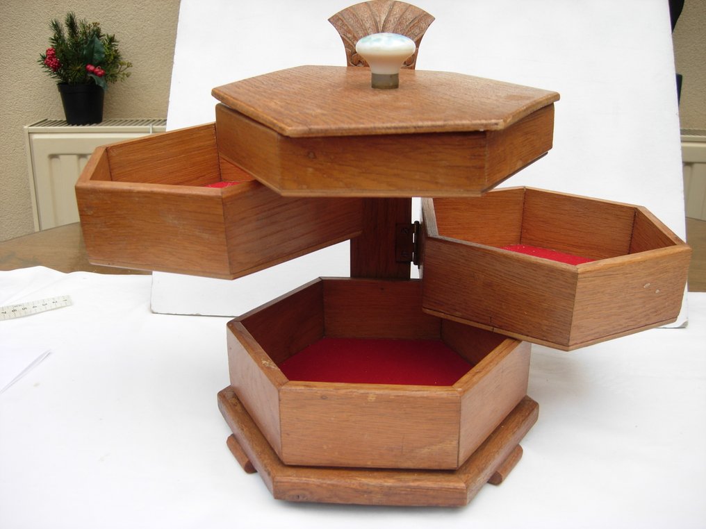 Boîte à bijoux - Chêne #1.0