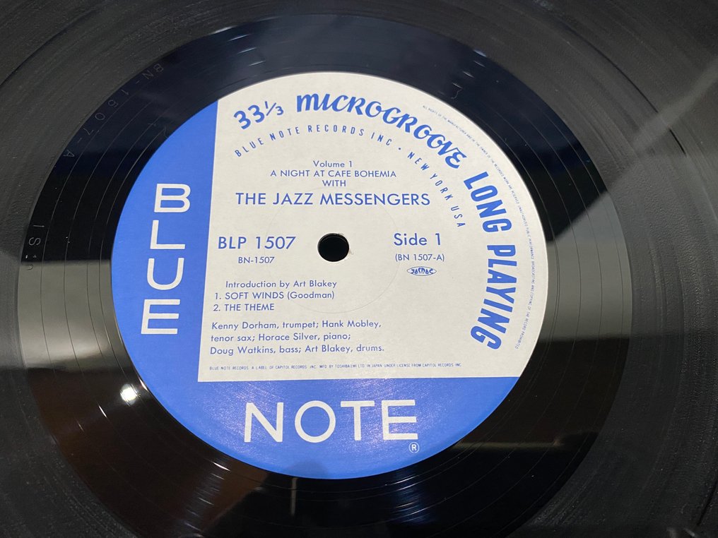 The Jazz Messengers - At The Cafe Bohemia Volume 1 - Μονός δίσκος βινυλίου - Ιαπωνική εκτύπωση - 1994 #2.1