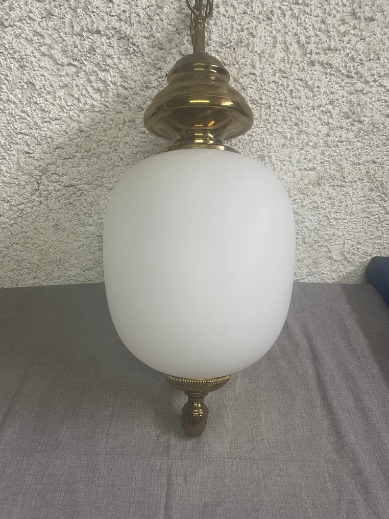 Csillár - Üveg, Sárgaréz #3.2