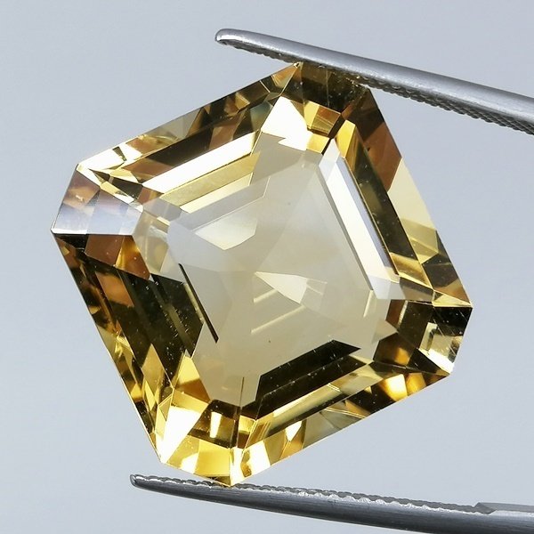 黄色 黄水晶  - 30.77 ct - 西班牙宝石学院（IGE） #1.0