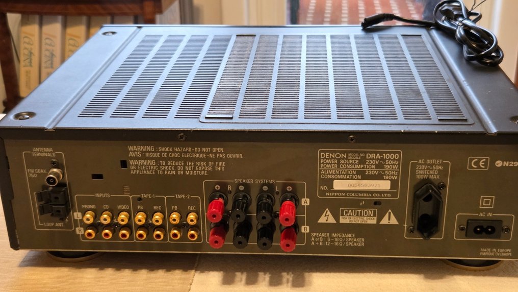 Denon - DRA-1000 固態多聲道接收器 #2.1