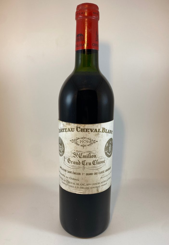 1979 Chateau Cheval Blanc - Saint-Émilion 1er Grand Cru Classé - 1 Bottle (0.75L) #1.0