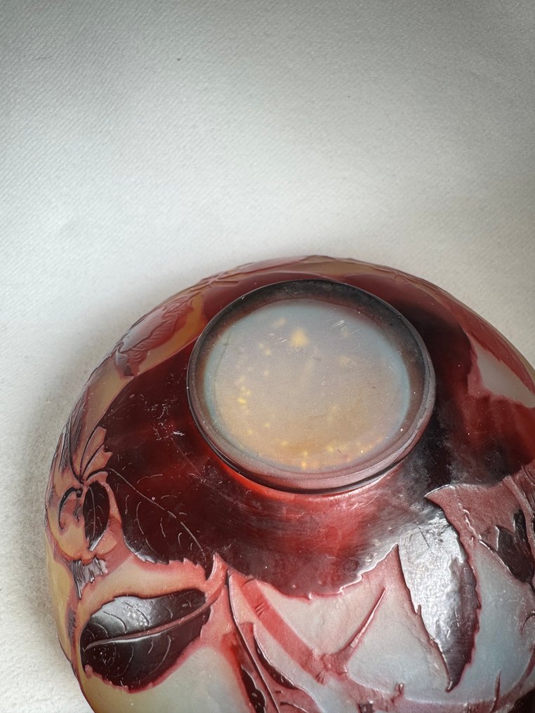 Emile Gallé, d'Argental - Vase  - Glass #4.3