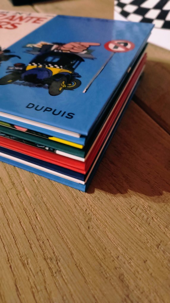 Guust Flater - 60 jaar Guust Flater Luxe box met facsimile uitgaven v/d eerste 5 oblong albums - 5 Album - Ensipainos #3.2