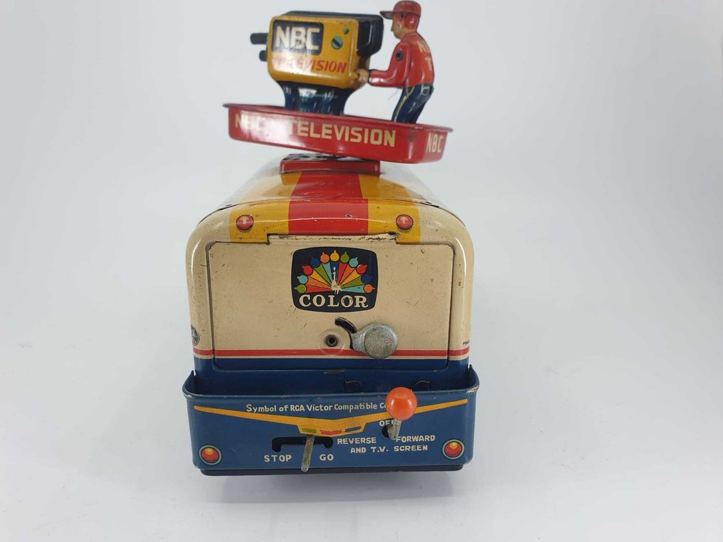 Yonezawa/Cragstan - 玩具 - NBC Television Bus - 日本 #1.0