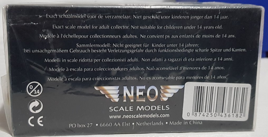 Neo 1:43 - Modelbil  (2) - Ford Taunus 17M P3 Turnier / Volvo 960 Estate #1.0