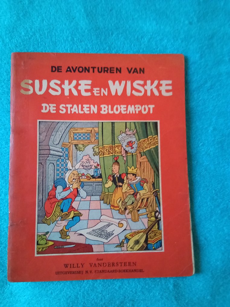 Suske en Wiske RV-11 - De stalen bloempot - (gerestaureerd) - 1 Album - First edition - 1951 #1.0