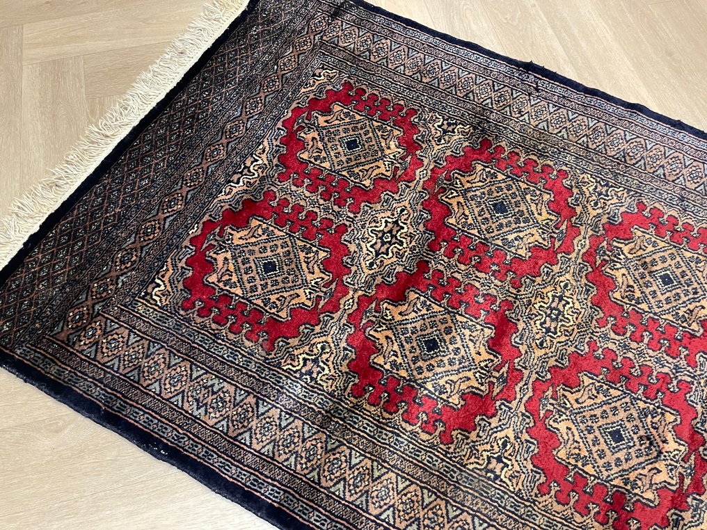 Βουχάρα - χειροποίητο - μαλλί - πολύ λεπτό πλεγμένο - Χαλί - 195 cm - 95 cm #1.0