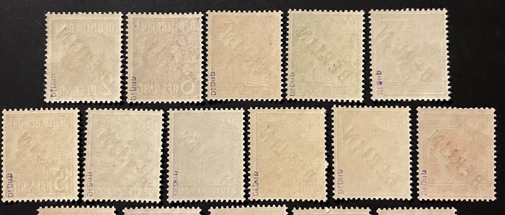 Berlin 1948 - Sæt sorttryk - Michel 1/20 #2.1