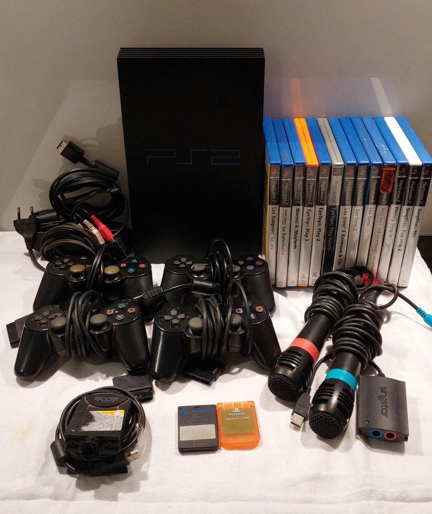 Sony - Playstation 2 (PS2) - Consola + jogos #1.0