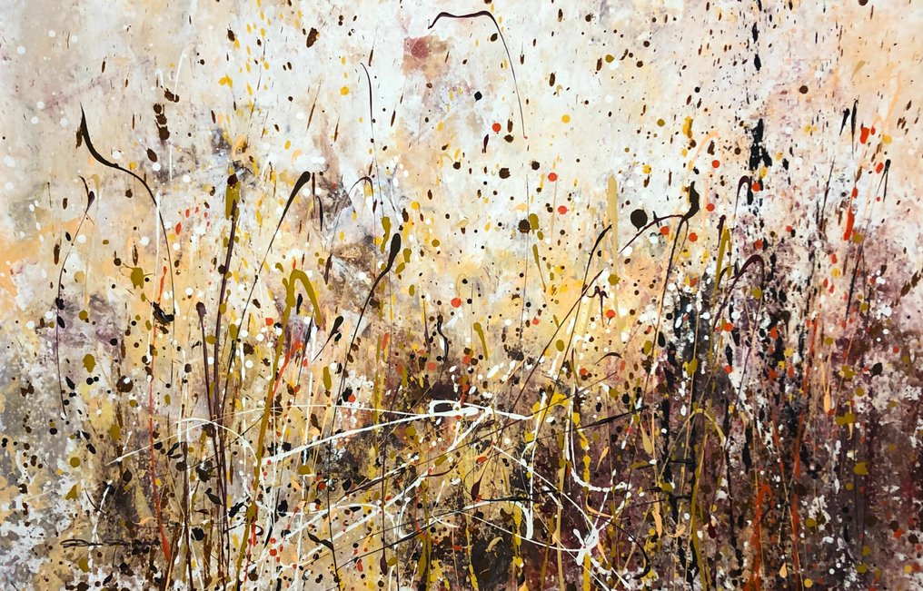 Dam Domido - Les blés en herbe -   150 x 95 cm #2.1
