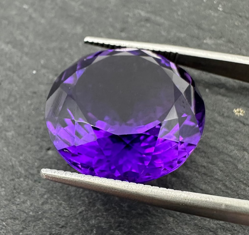 χωρίς τιμή ασφαλείας Μωβ Αμέθυστος - 26.73 ct - Antwerp Laboratory for Gemstone Testing (ALGT) #3.2