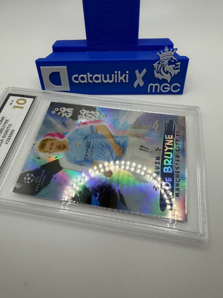 2021/22 Topps Chrome Kevin De Bruyne JB-6 Insert Card, Folie, Graded card - MGC 10 - 1 Graded card #2.1