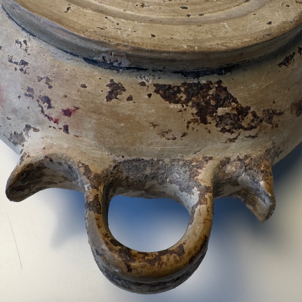 Ancient Greek - Corinthian - Cerâmica Exaleiptron - 5 cm (Sem preço de reserva) #1.0
