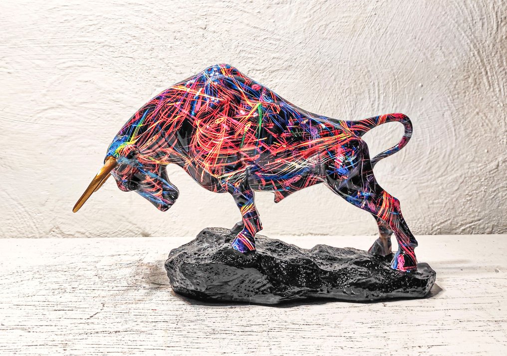 戶外雕塑, Toro - 35 cm - 樹脂 #2.1