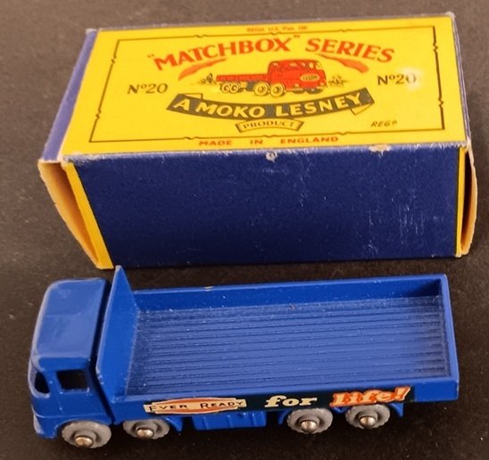 Matchbox - Φορτηγό μοντελισμού - ERF 666 Transport Truck #1.0