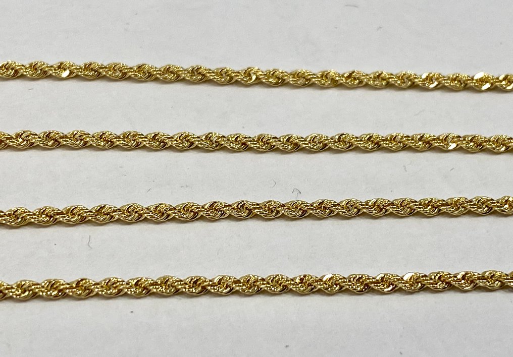 Ingen mindstepris - Halskæde - 18 kraat Gulguld #4.3