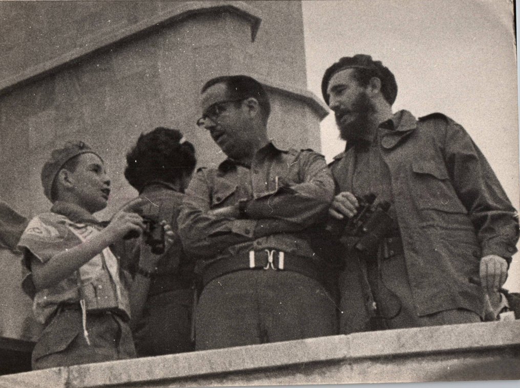 Alberto Korda (1928–2001) - Unseen Fidel Castro + Osvaldo Dorticos Literacy Campaign Cuban Commander, 1959 #1.0