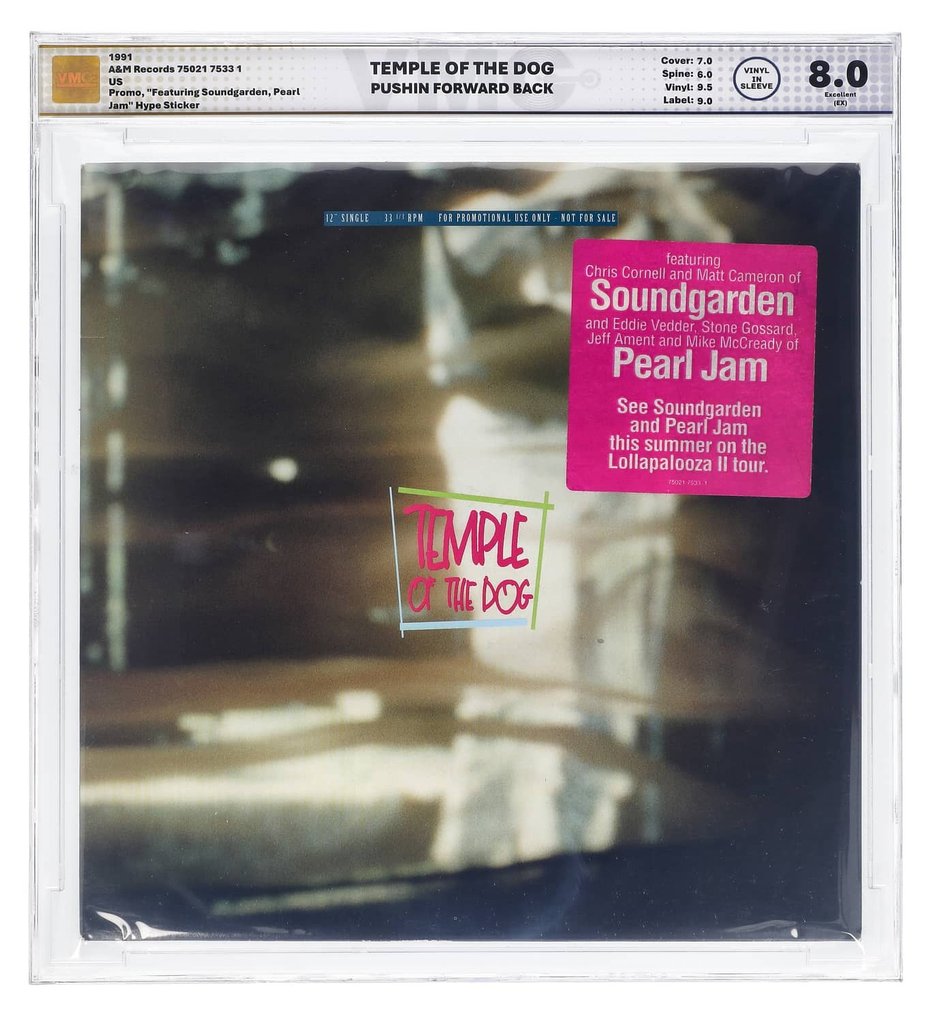 Temple Of The Dog - Pushin Forward Back - Disco in vinile - Promozionale - 1991 #1.0