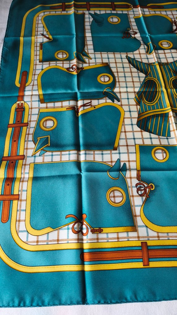 Hermès - CAMAILS by Françoise de la Perrière. 1974 - Φουλάρι #2.1