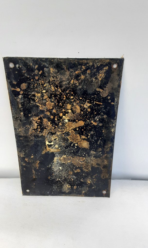 Amos - Sinal publicitário - Esmalte #4.3