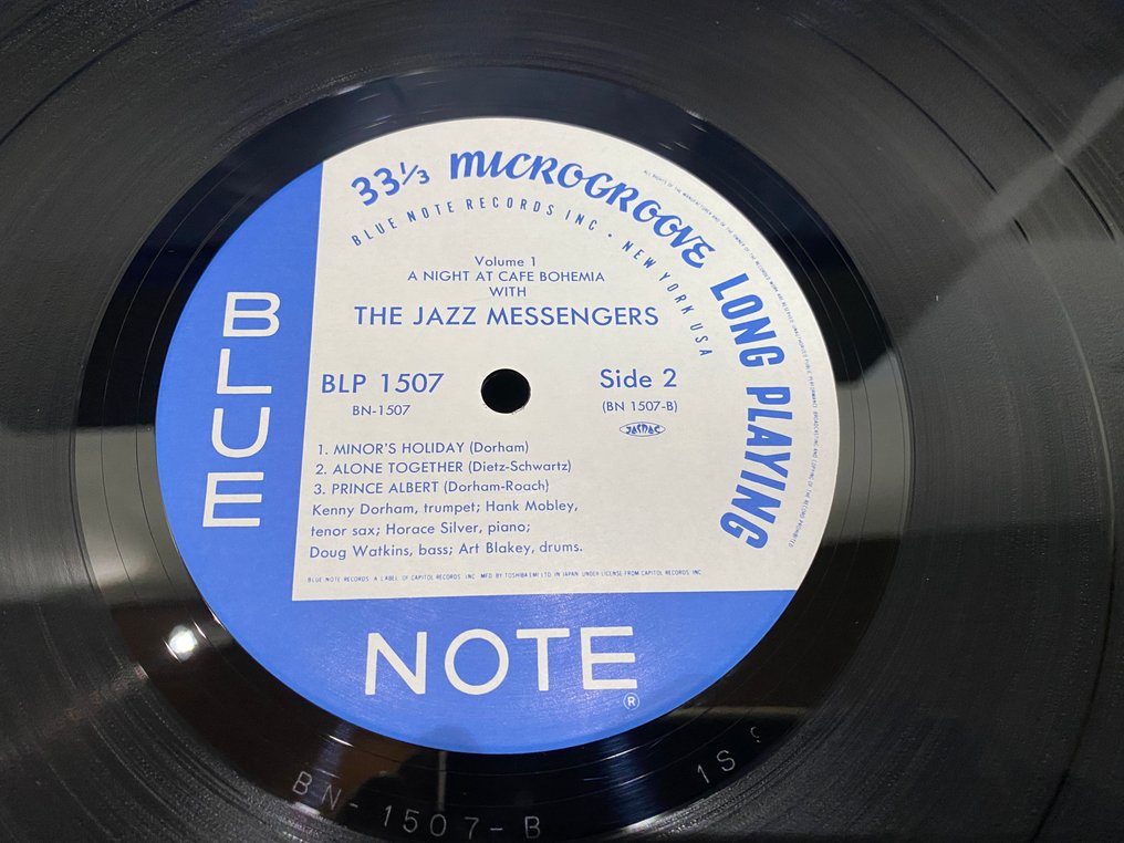 The Jazz Messengers - At The Cafe Bohemia Volume 1 - Μονός δίσκος βινυλίου - Ιαπωνική εκτύπωση - 1994 #4.3