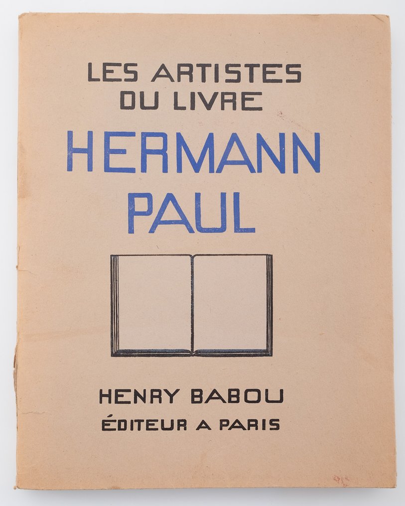 Les artistes du livre - Hermann Paul - 1929 #1.0
