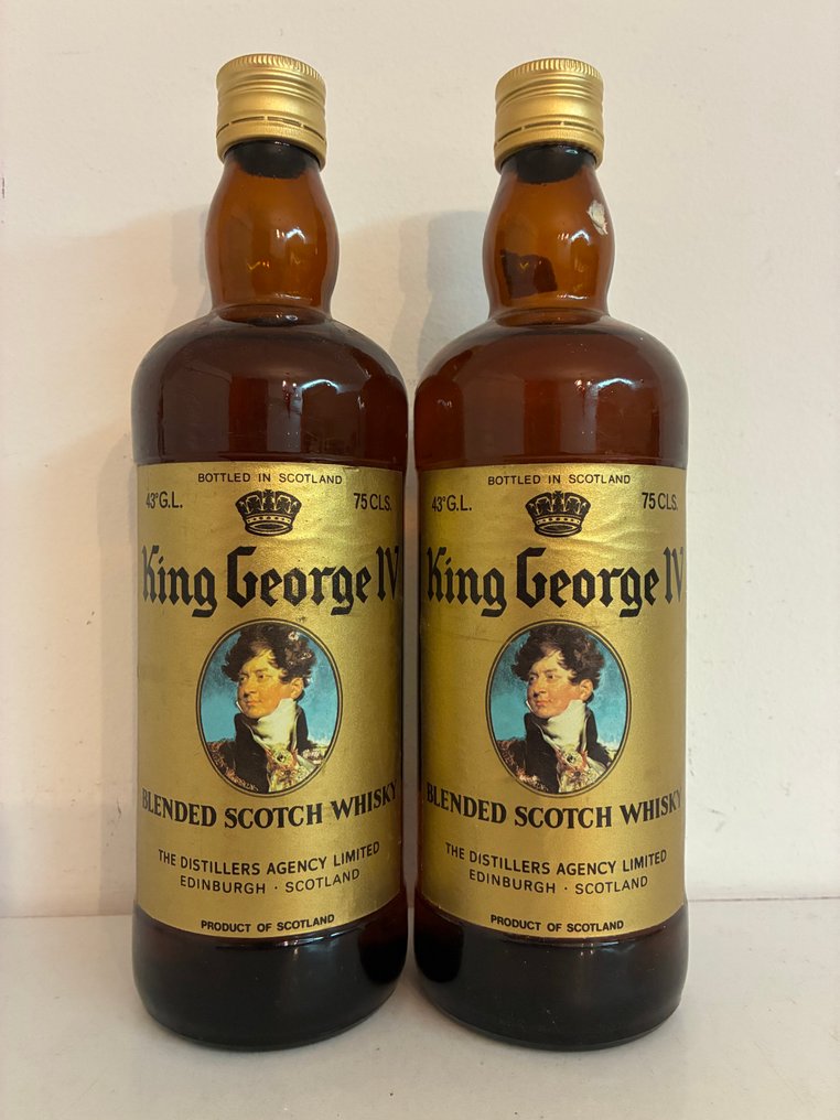 King George IV  - b. Anni ‘70 - 75cl - 2 bottiglie #1.0