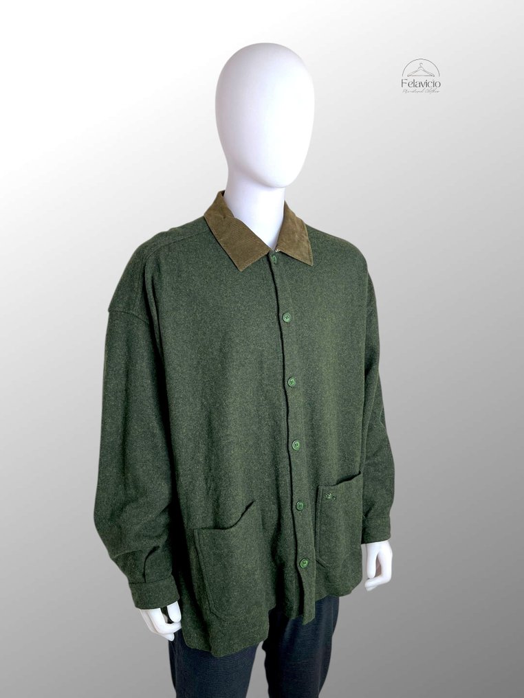 Burberrys Lambswool Green Coat - No Reserve Price - Παλτό #2.1