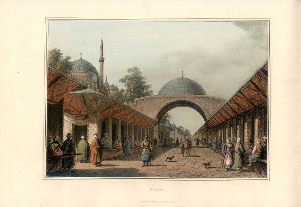 Ηνωμένο Βασίλειο - Τουρκία; R. Bowyer-Luigi Mayer - Borgas - 1801-1820 #1.0