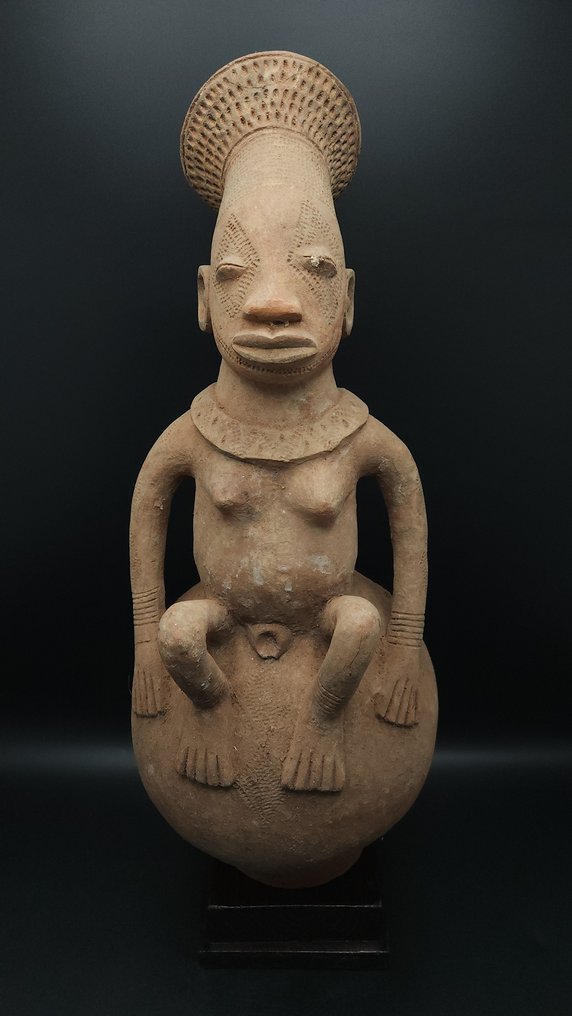 华丽的陶器罐子 - Mangbetu - congo rdc  (没有保留价) #3.2